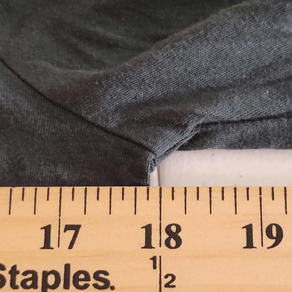 MICHAEL BY MICHAEL KORS Green Pullover Tunic Ruffled Sleeves Shirt Women Size M - Picture 4 of 10